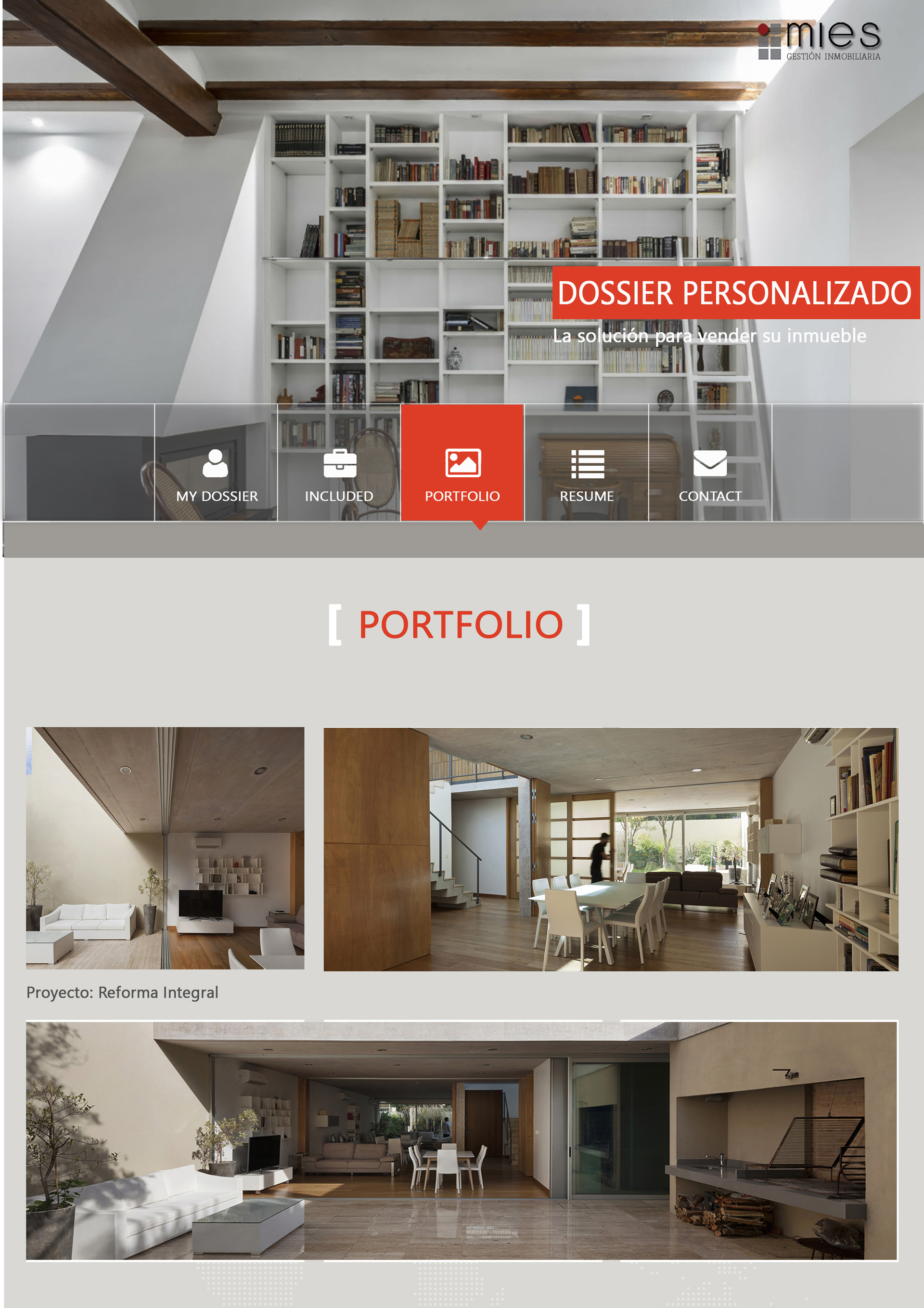 Mies inmobiliaria - Portfolio