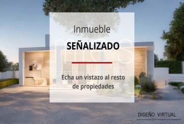 Mies inmobiliaria propiedad señalizada