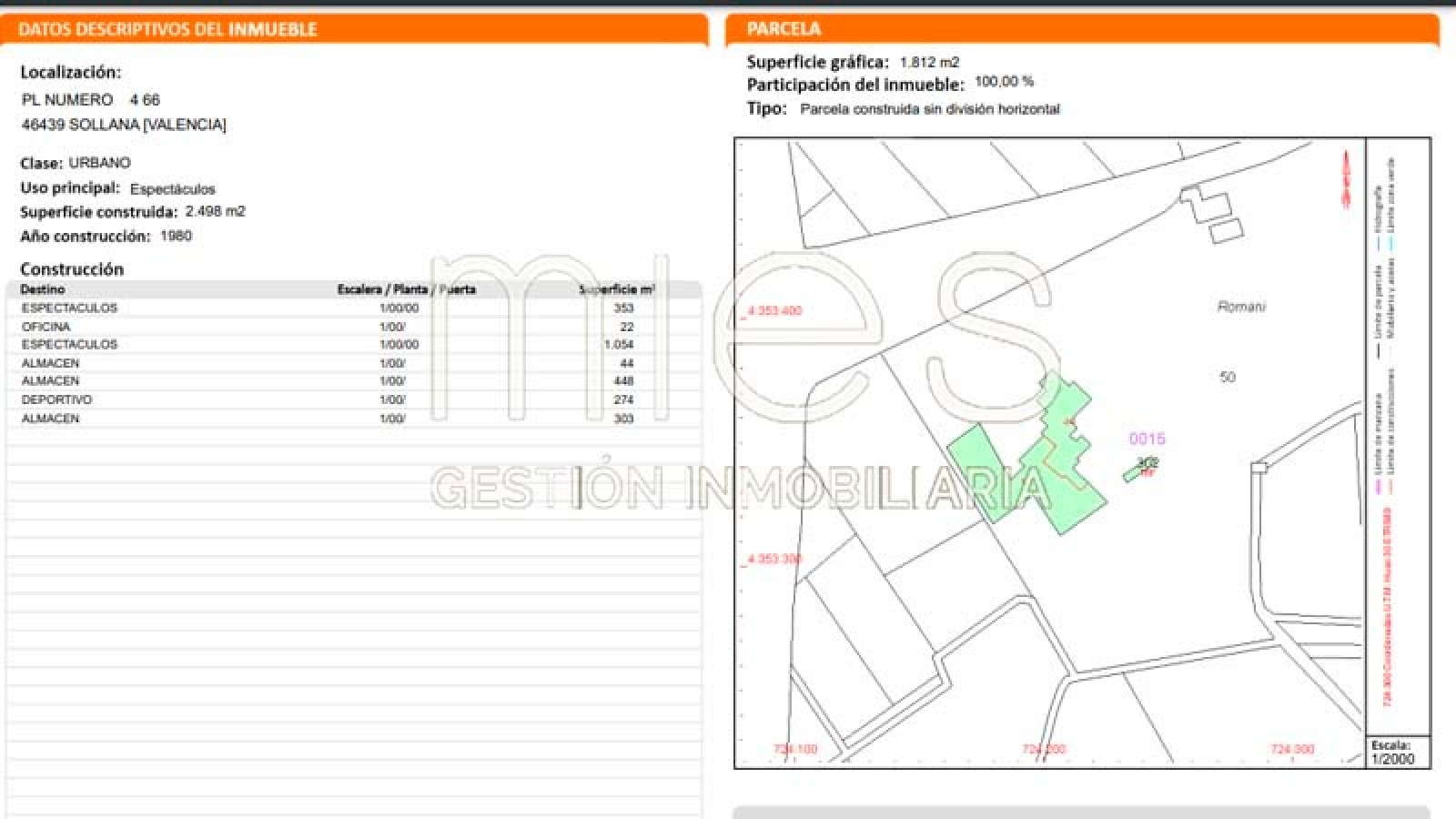 EN SOLLANA VENDE INMOBILIARIA MIES