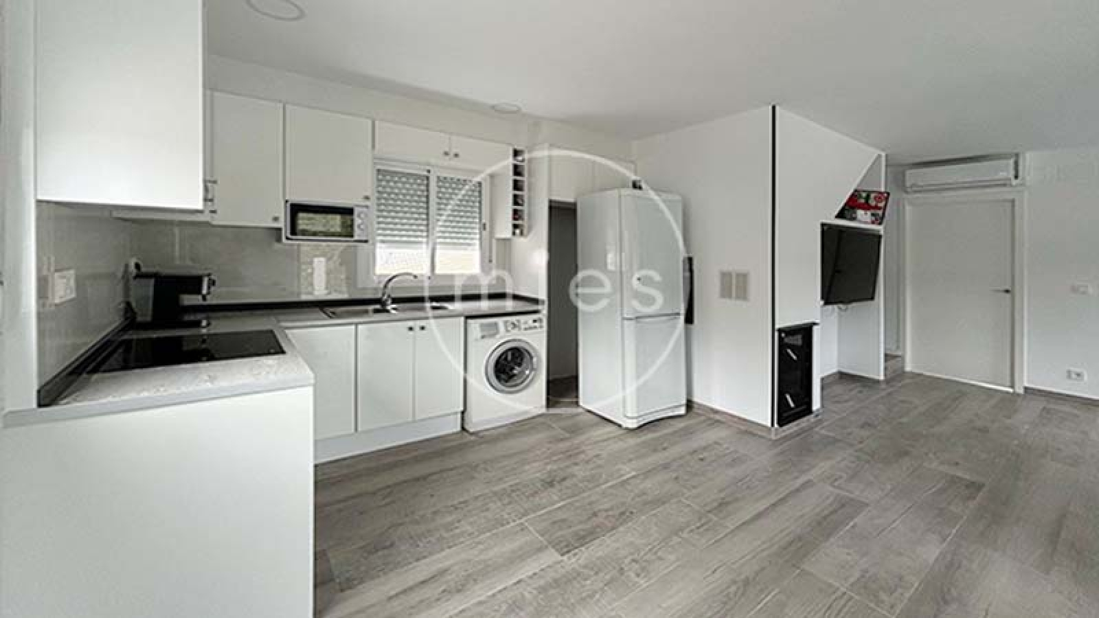 cocina abierta de chalet de obra nueva en Urbanización Altury, Turís – MIES Inmobiliaria