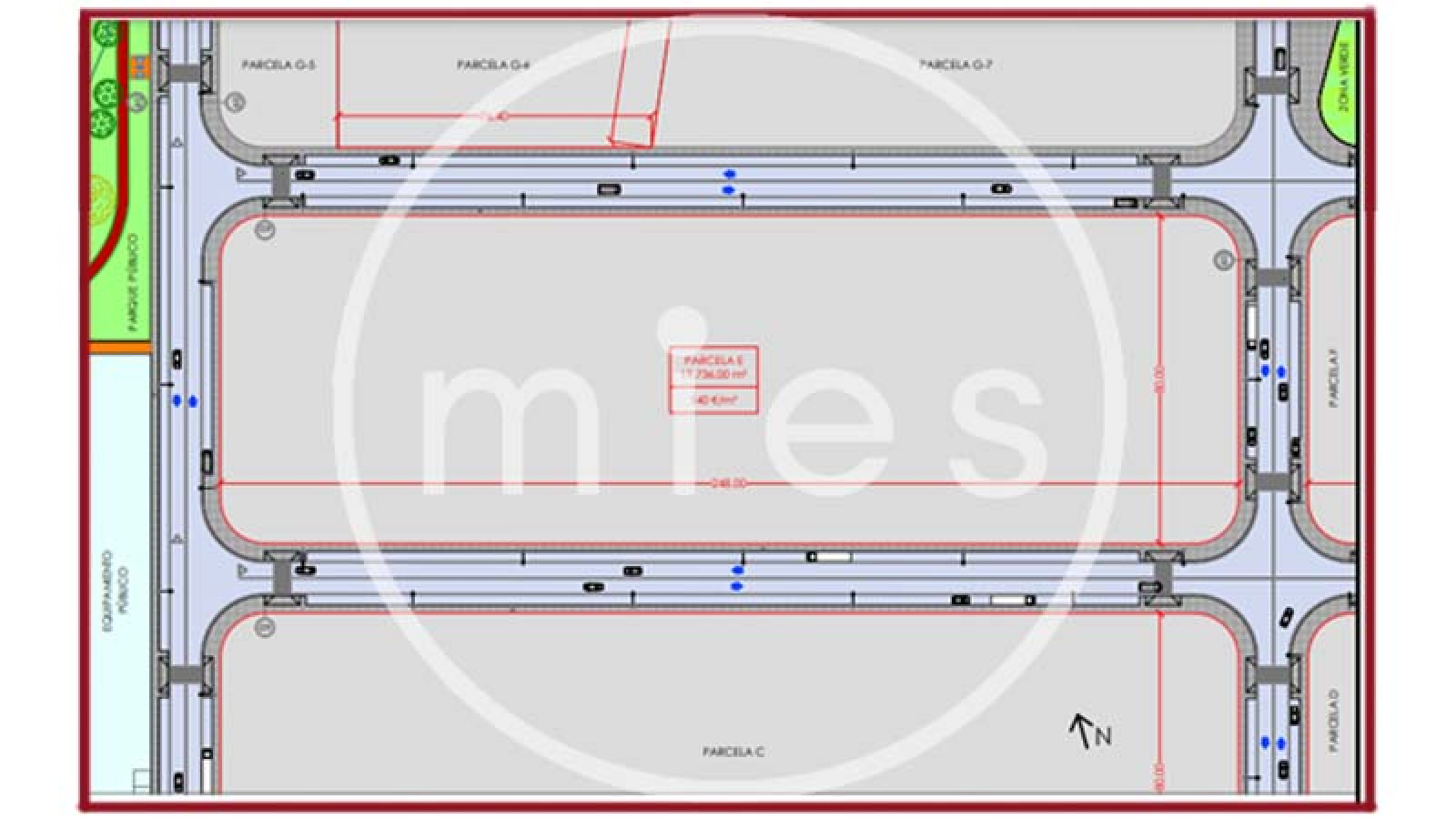 MEDIDAS DE LA PARCELA MIES INMOBILIARIA