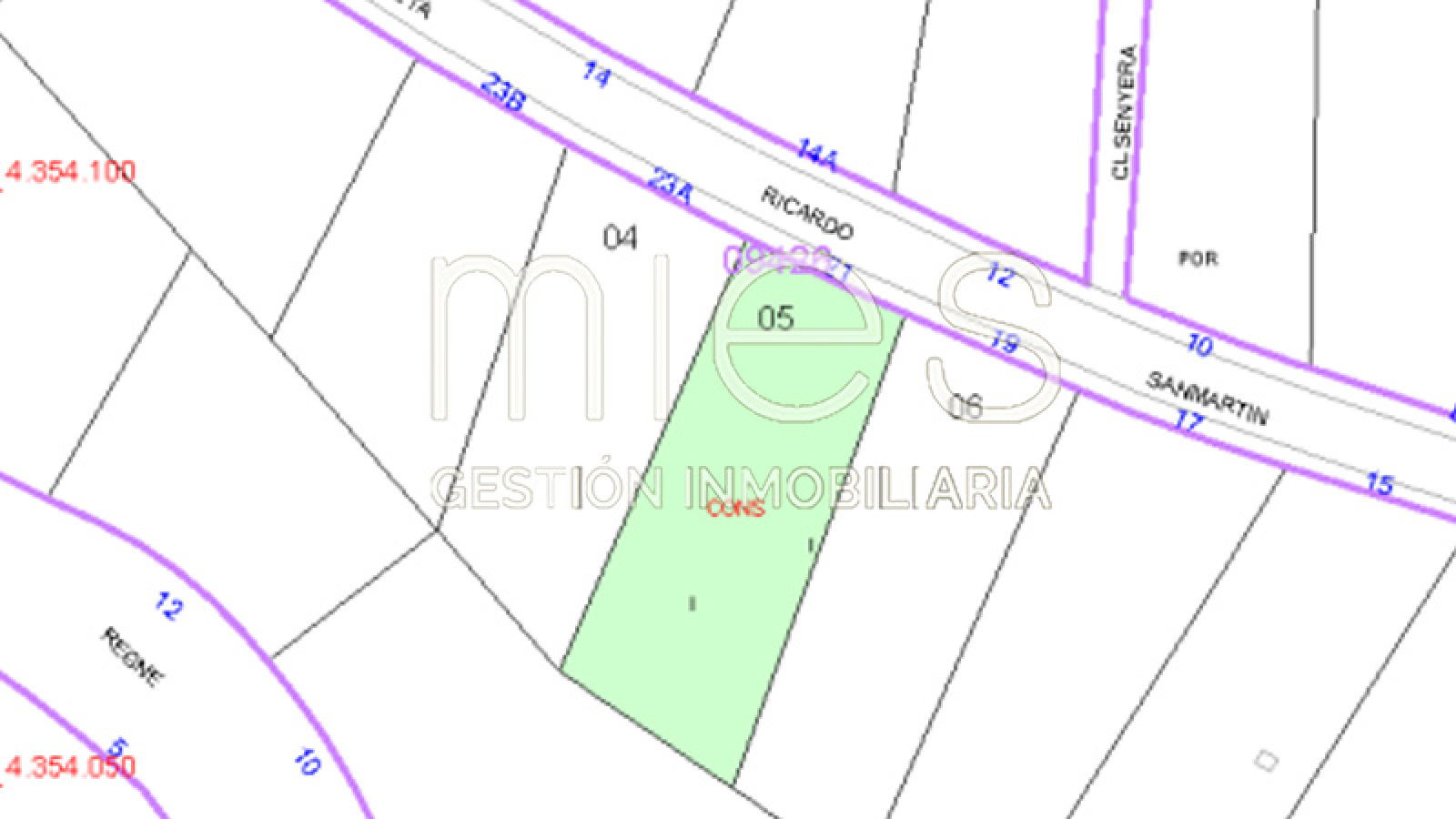 mies inmobiliaria vende parcela montroy